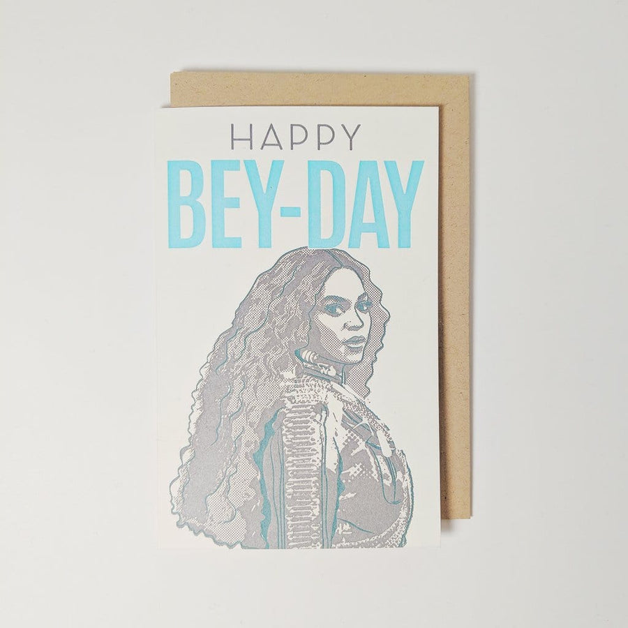 Pike Street Press Card Happy Bey-Day Card