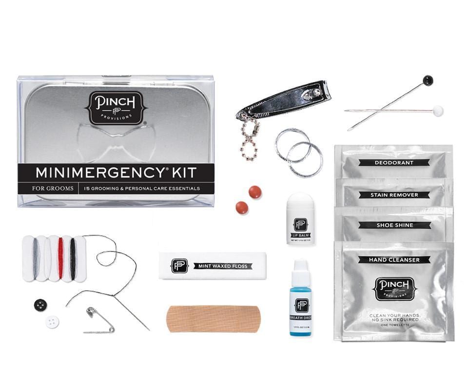 Pinch Provisions Travel Kit Minimergency Kit for Grooms