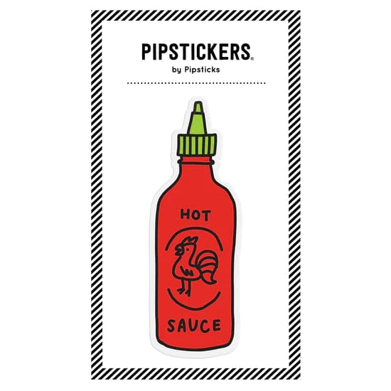Pipsticks Stickers Big Puffy Hot Sauce Sticker