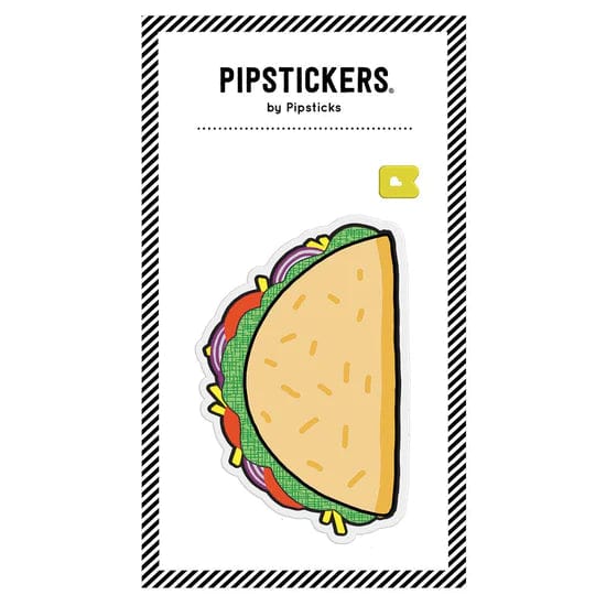 Pipsticks Stickers Big Puffy Taco Sticker