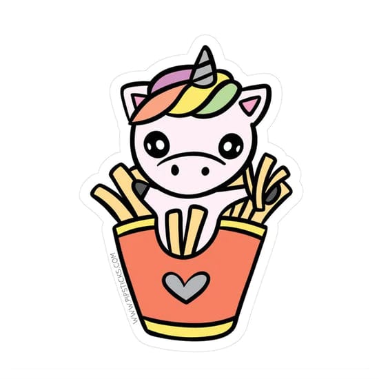 Pipsticks Stickers Fry Day Vinyl Pipsticks Sticker