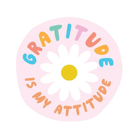 Pipsticks Stickers Gratitude is My Attitude Vinyl Pipsticks Sticker