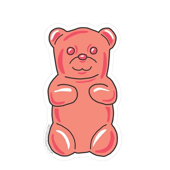 Pipsticks Stickers Gummy Bear Vinyl Pipsticks Sticker