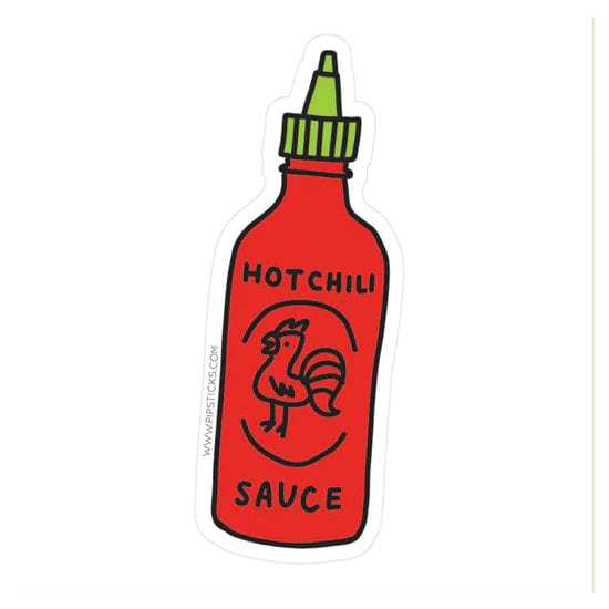 Pipsticks Stickers Hot Sauce Vinyl Pipsticks Sticker