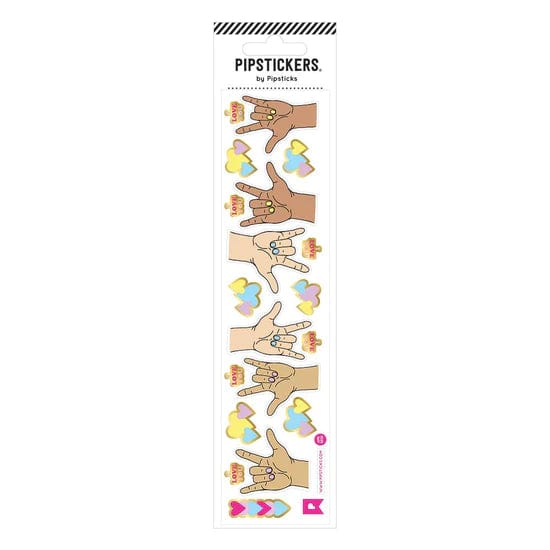 Pipsticks Stickers I Love You Pipsticks