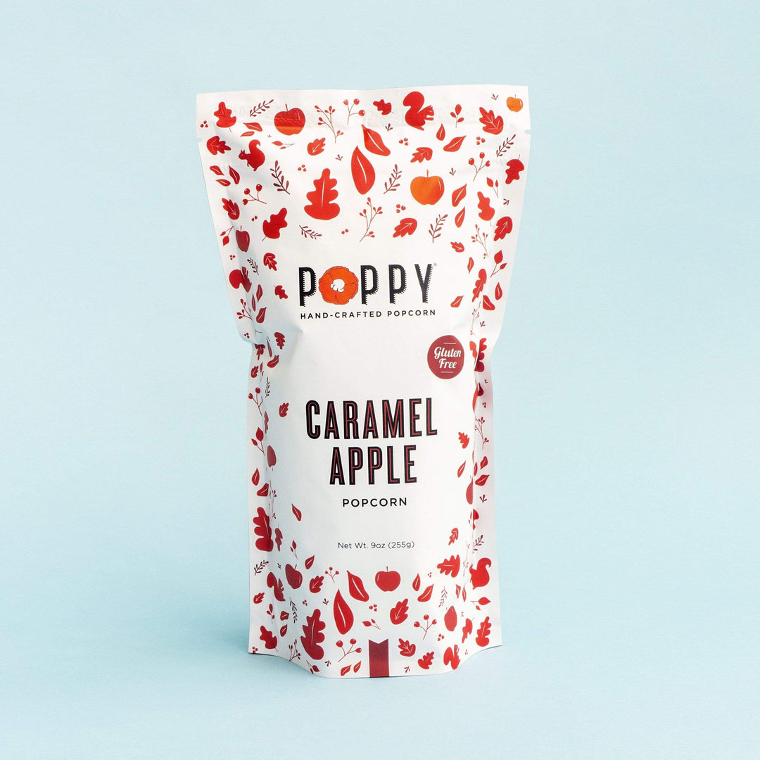 Poppy Handcrafted Popcorn Sweets Poppy Caramel Apple Market Bag