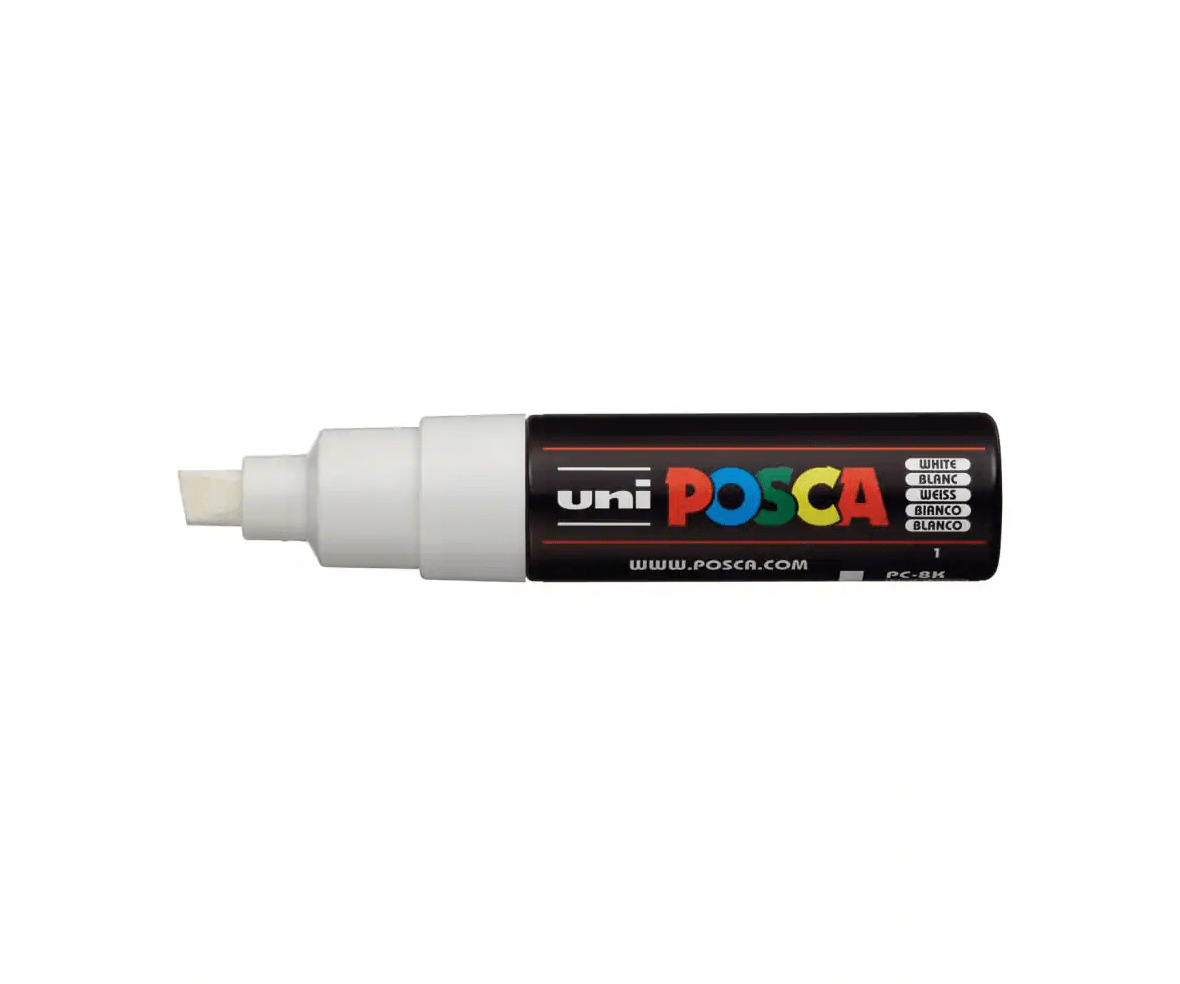 Posca Pen Posca Paint Pen PC-8M - White