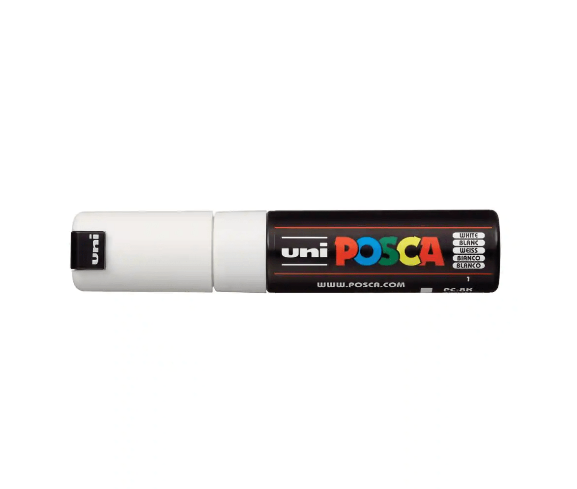 Posca Pen Posca Paint Pen PC-8M - White