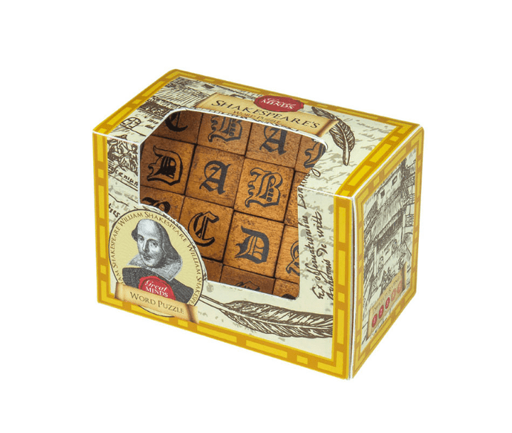 Professor Puzzle Puzzles Shakespeare Metal & Wooden Great Minds puzzles