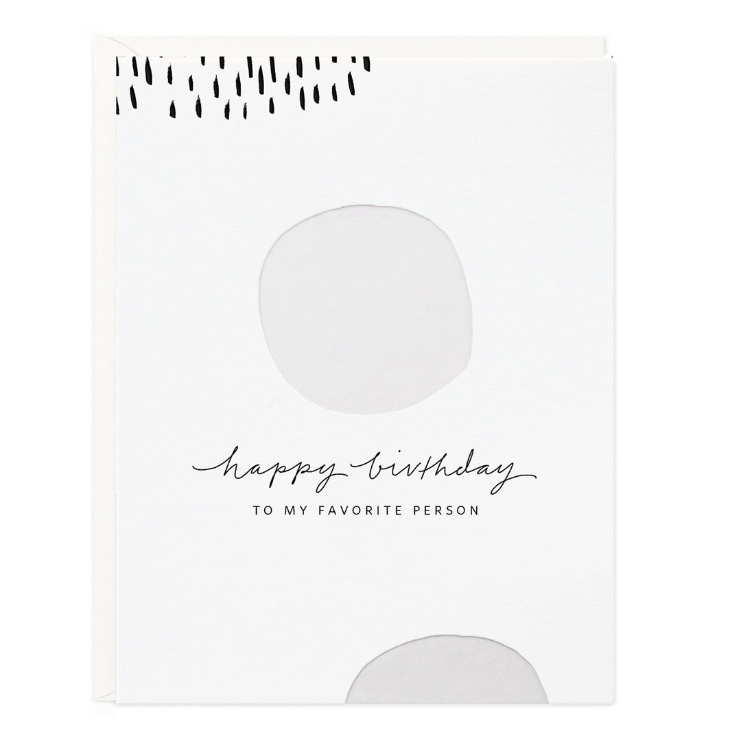 Ramona & Ruth Card Birthday White Dots Card