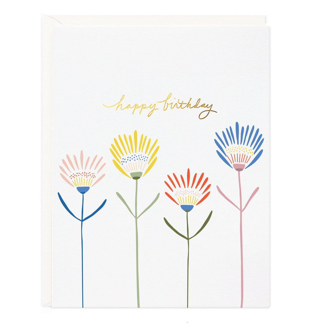 Ramona & Ruth Card Perky Petals Birthday Card