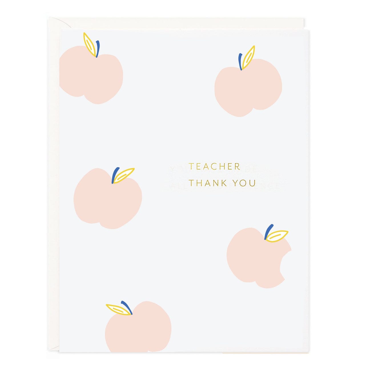 Ramona & Ruth Card Teacher Apples Card