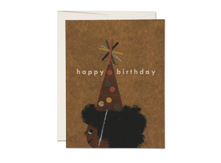 Red Cap Cards Card Birthday Hat Card