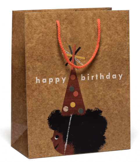 Red Cap Cards Gift Bag Birthday Hat Bag