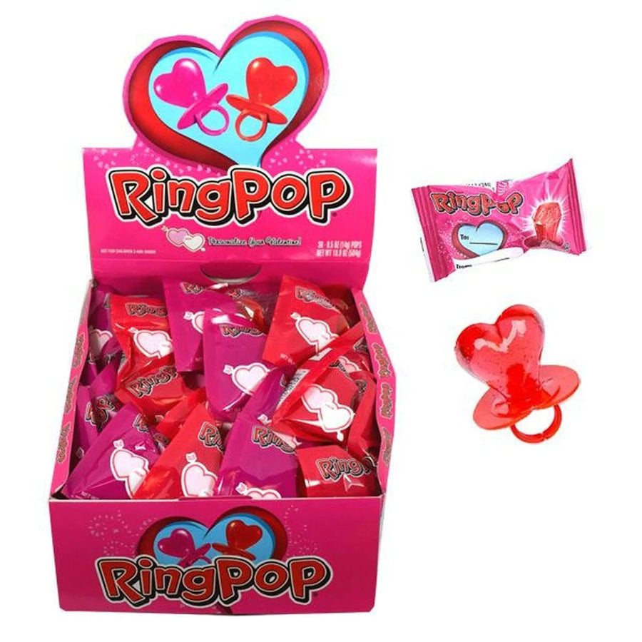 Redstone Foods Candy Valentine Ring Pop