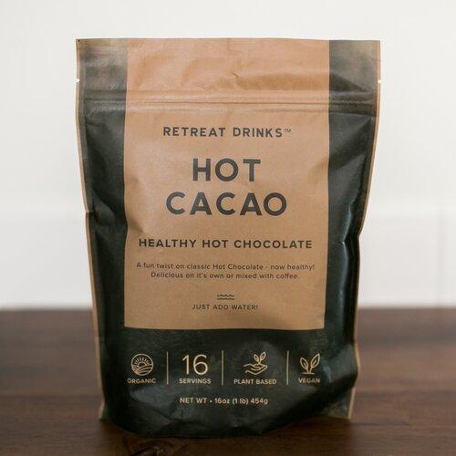 Retreat Drinks Sweets Hot Cacao 1 lb Bag Retreat Drinks