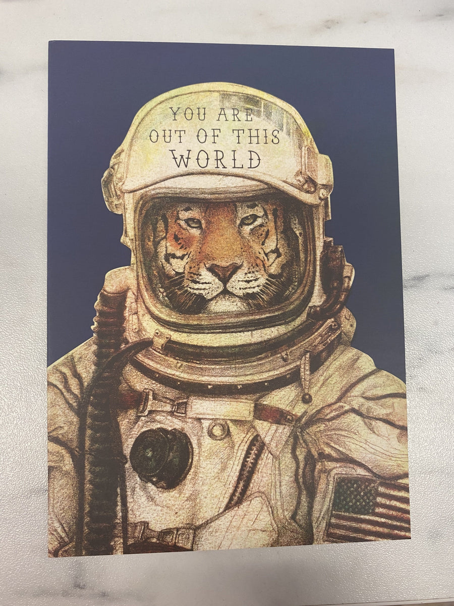 Retrospect Group Single Card Space Tiger Card