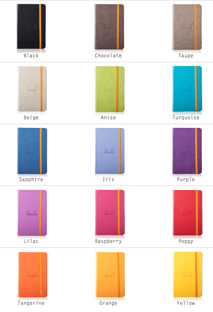 Rhodia Notebook Rhodia A5 Hard Cover Rhodiarama Blank Notebook