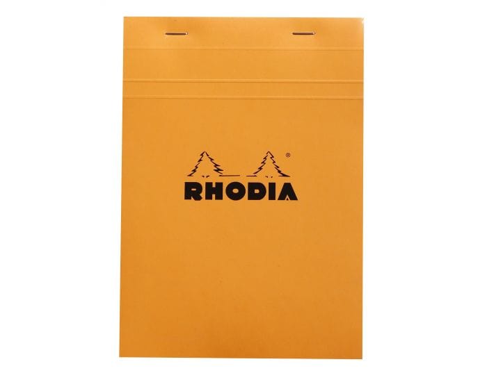 Rhodia Notepad Orange Rhodia N° 16 Graph Pad 6" x 8 1/4"