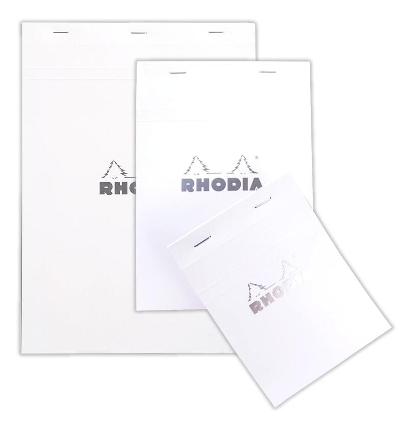 Rhodia Notepad Top Stapled Rhodia Ice Pads - Lined