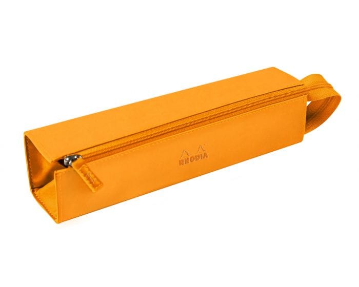 Rhodia Pencil Case Orange Rhodia Rhodiarama Pencil Box