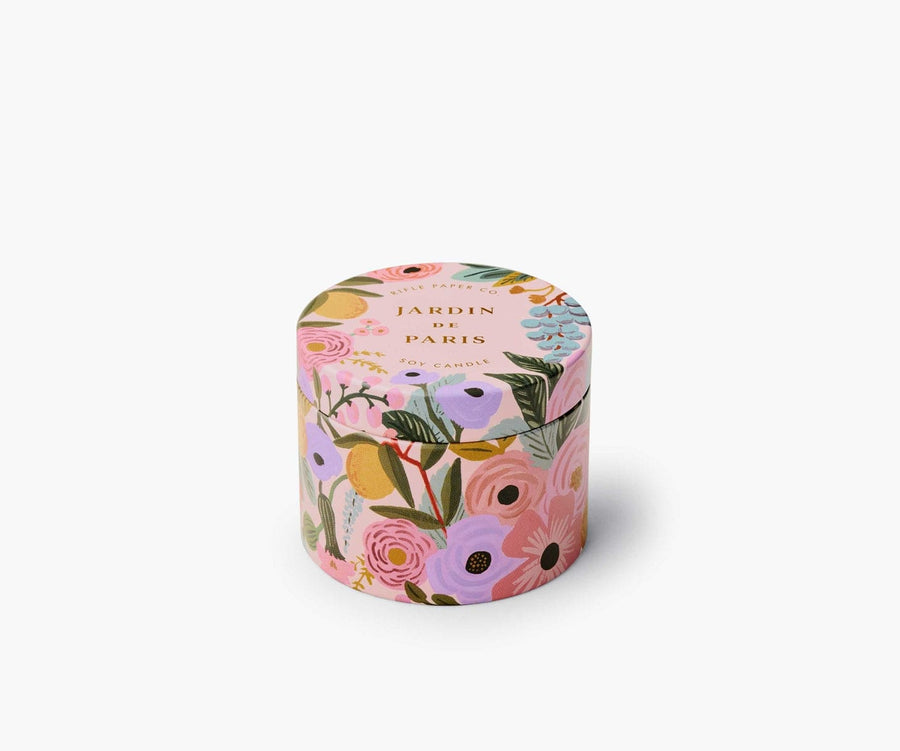 Rifle Paper Co. Candles Jardin de Paris Tin Candle - 3 oz