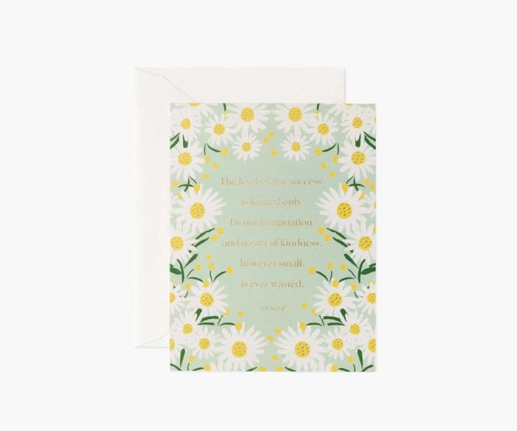 Rifle Paper Co. Card Aesop Quote Card