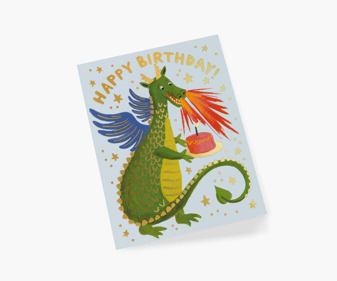 Rifle Paper Co. Card Birthday Dragon Card