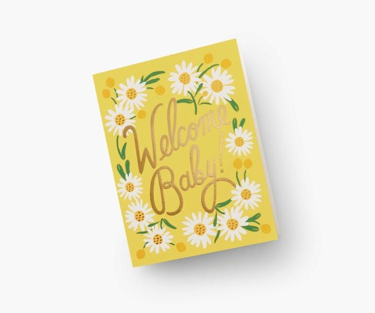 Rifle Paper Co. Card Daisy Baby Card