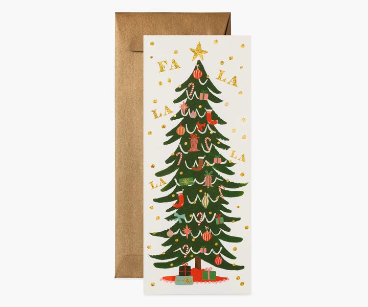 Rifle Paper Co. Card Fa La La Christmas Tree Card