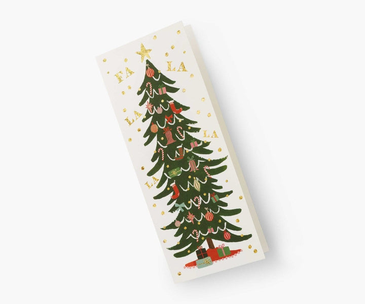Rifle Paper Co. Card Fa La La Christmas Tree Card