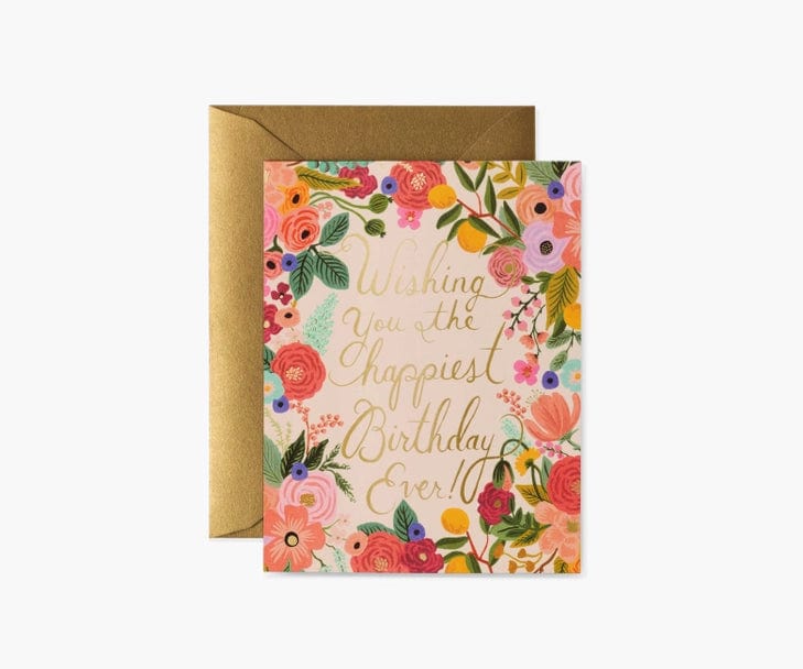 Rifle Paper Co. Card Garden Party Birthday Card