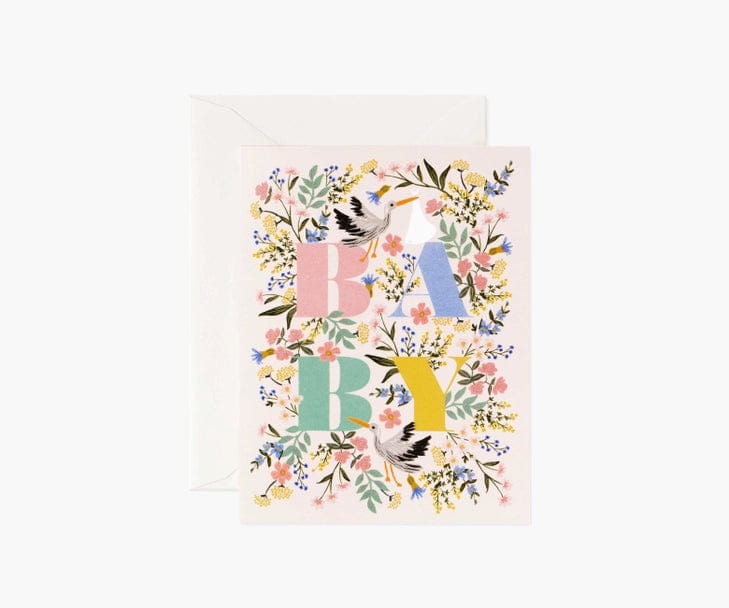 Rifle Paper Co. Card Mayfair Baby Card