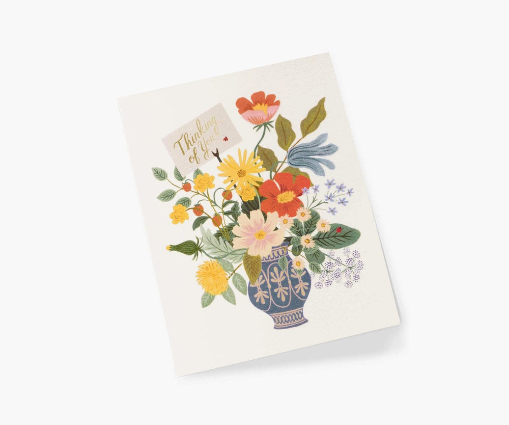 Rifle Paper Co. Card Thinking of You Bouquet Card