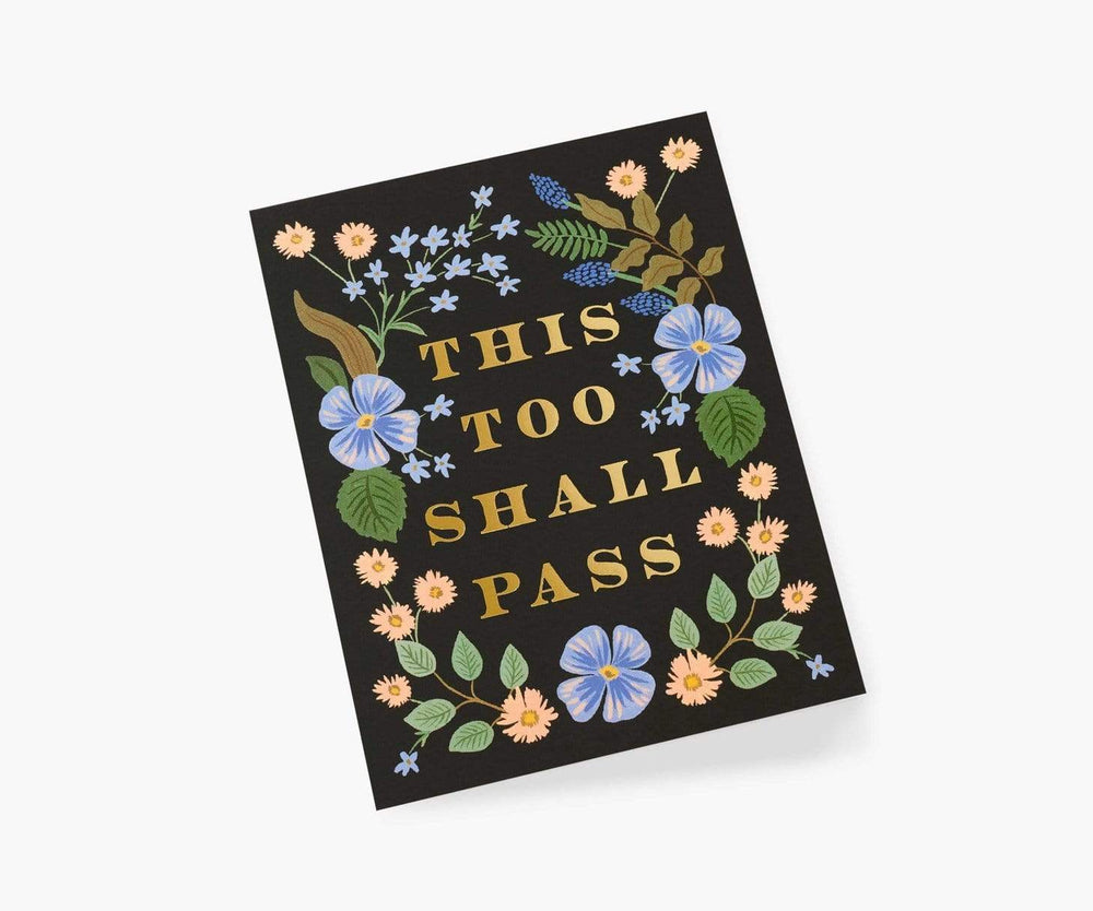 Rifle Paper Co. Card This Too Shall Pass Card