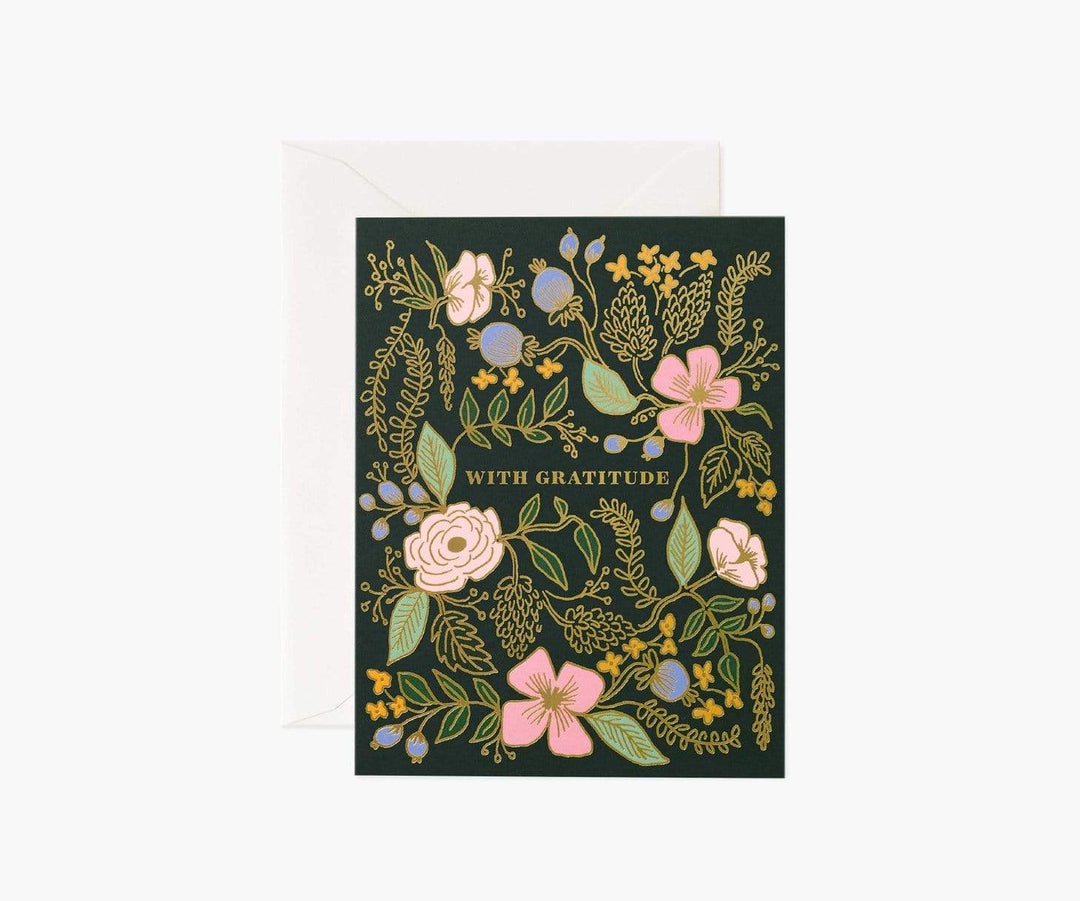 Rifle Paper Co. Card With Gratitude Card