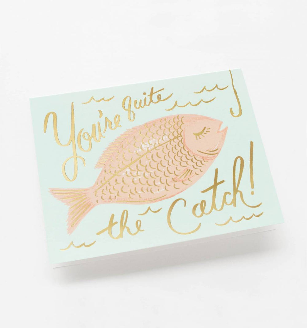 Rifle Paper Co. Card You're a Catch Card