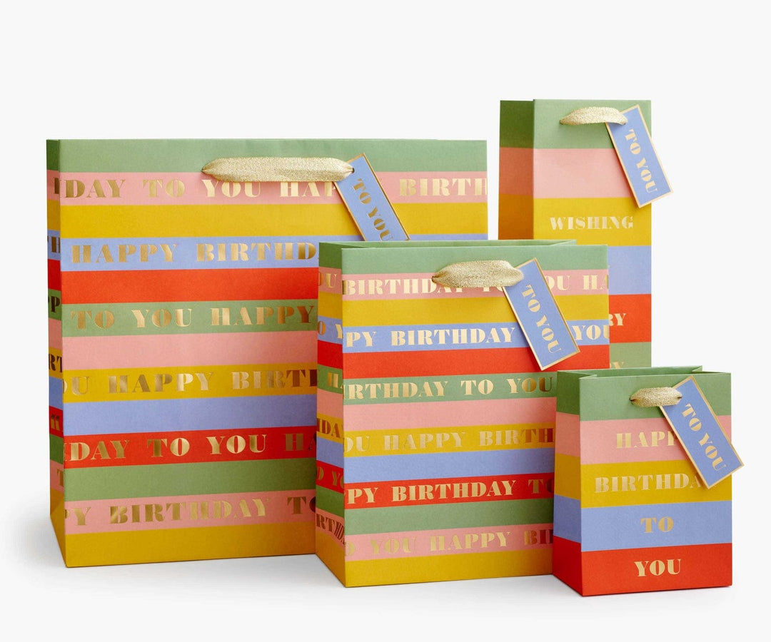 Rifle Paper Co. Gift Bag Birthday Wishes Small Gift Bag