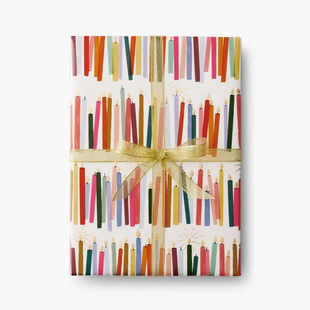 Rifle Paper Co. Gift Wrap Candles Continuous Roll Gift Wrap