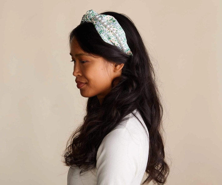 Rifle Paper Co. Hair Accessories Lottie Pearl Embellished Headband