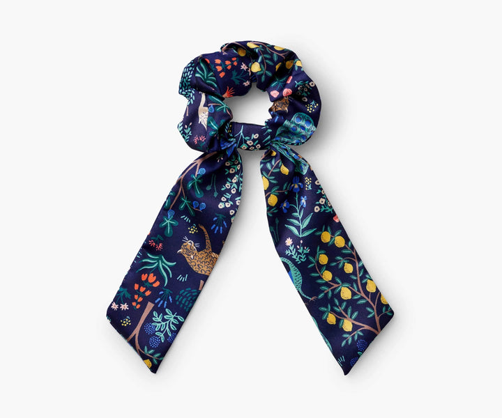 Rifle Paper Co. Hair Accessories Menagerie Silky Scrunchie