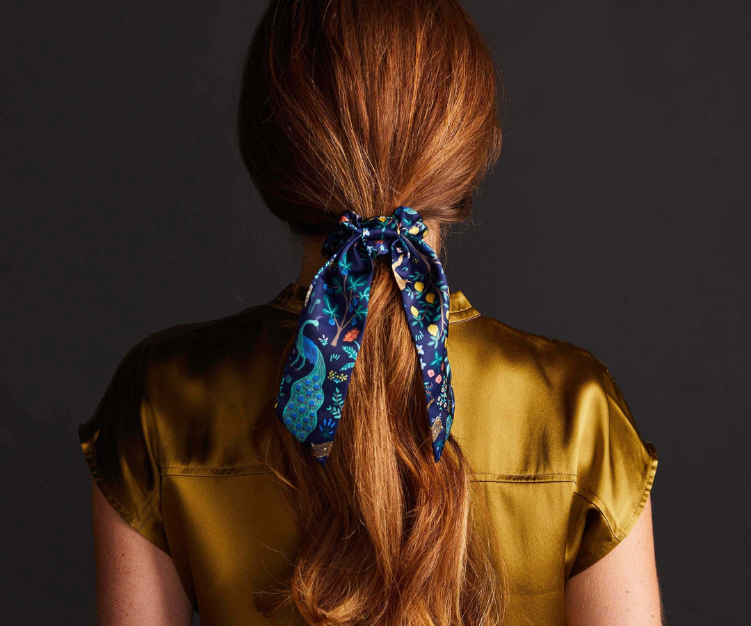 Rifle Paper Co. Hair Accessories Menagerie Silky Scrunchie