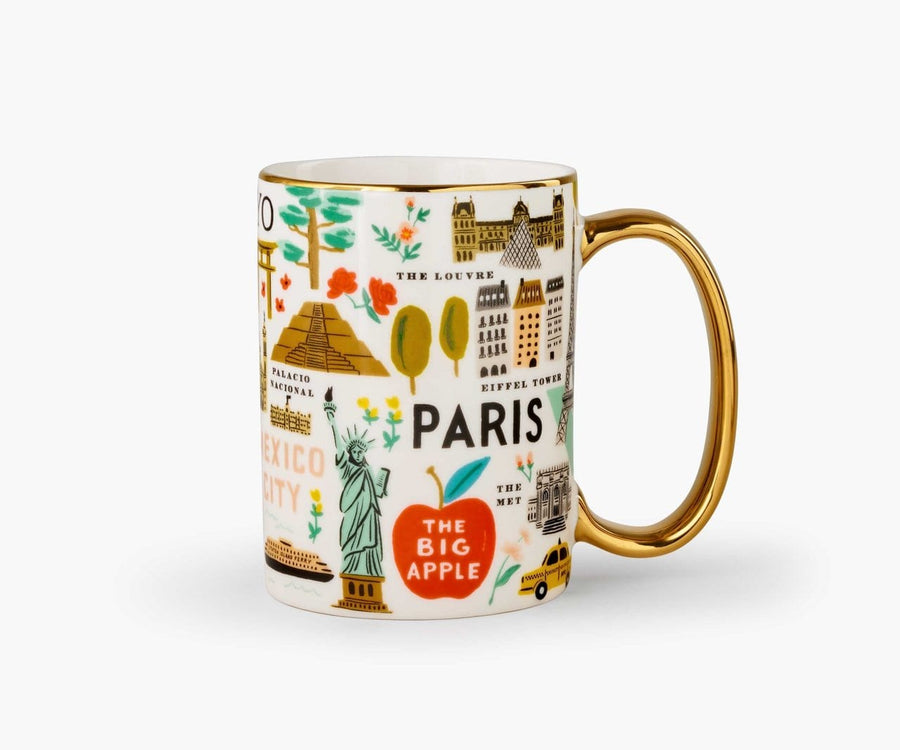 Rifle Paper Co. Mug Bon Voyage Porcelain Mug