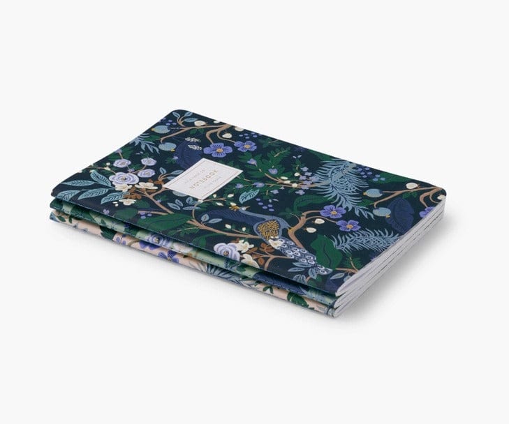 Rifle Paper Co. Notebook Peacock Stitched Notebook Set