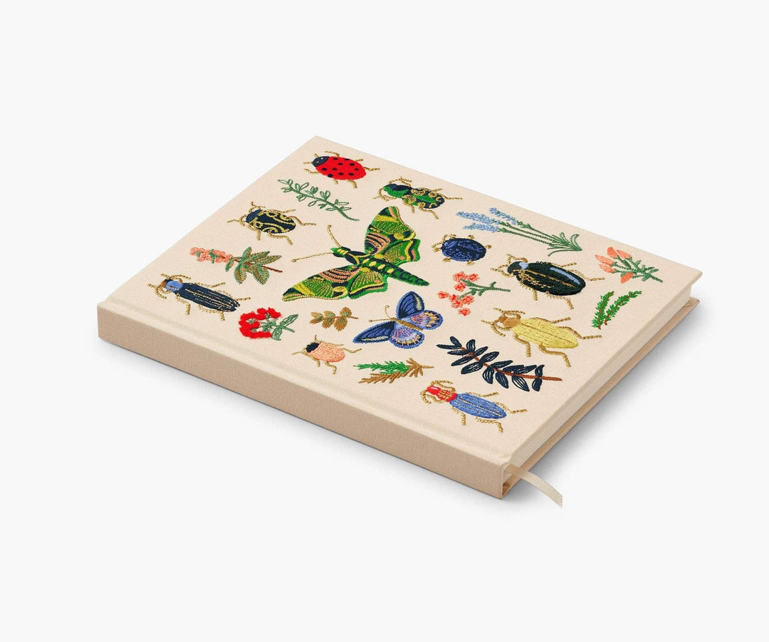 Rifle Paper Co. Notebooks & Notepads Curio Embroidered Fabric Sketchbook