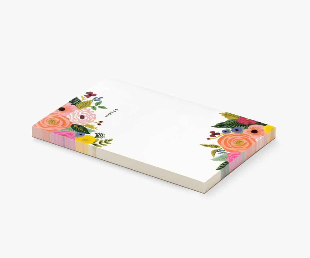 Rifle Paper Co. Notepad Juliet Rose Blank Notepad