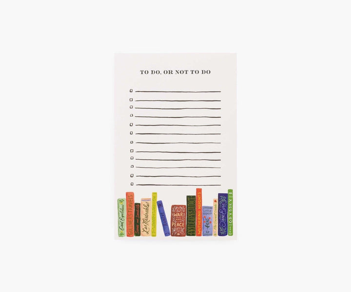 Rifle Paper Co. Notepad To Do or Not To Do Notepad