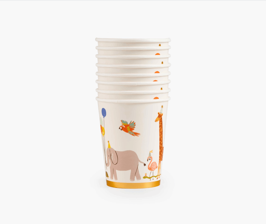 Rifle Paper Co. Party Supplies Party Animals Paper Cups