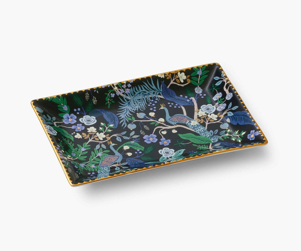 Rifle Paper Co. Trinket Dish Peacock Catchall Tray