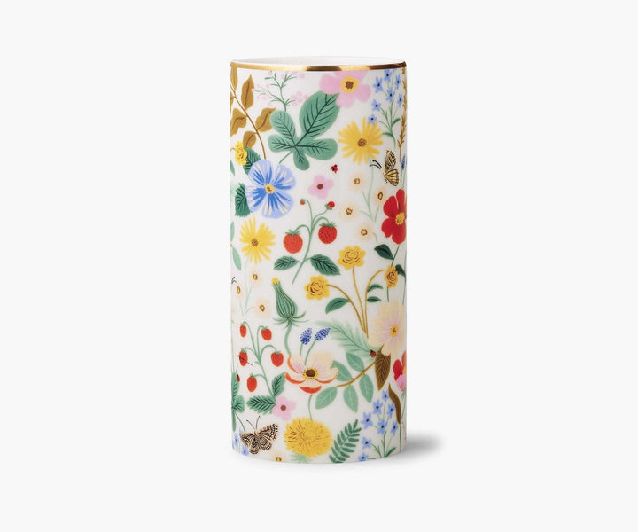 Rifle Paper Co. Vases Strawberry Fields Porcelain Vase